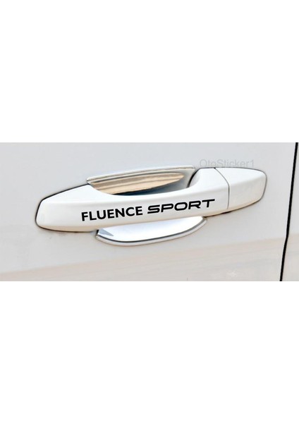 Renault Fluence Sport Kapı Kolu Ve Jant Sticker Seti