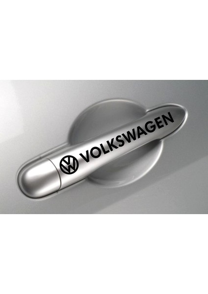 Volkswagen Kapı Kolu Ve Jant Sticker 8 Adet