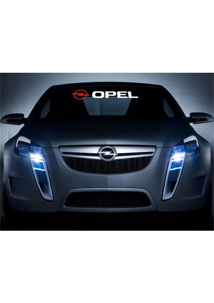Opel Alınlık Ön Cam Sticker 60Cm Araba Sticker