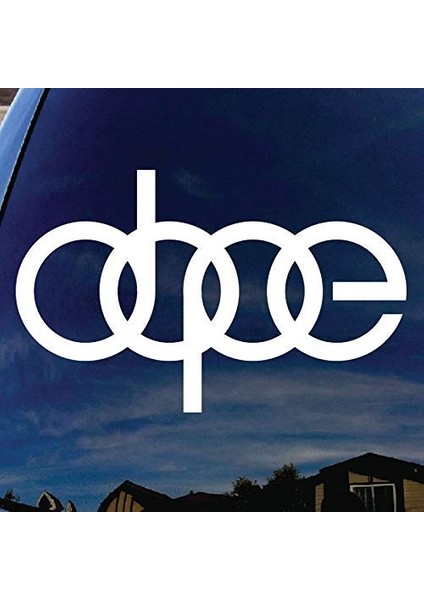 Dope Audi Vag Sticker 2 Adet
