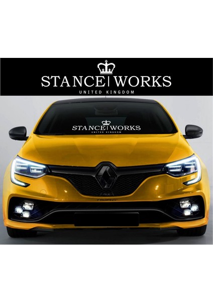 Stance Works Ön Cam Araba Sticker