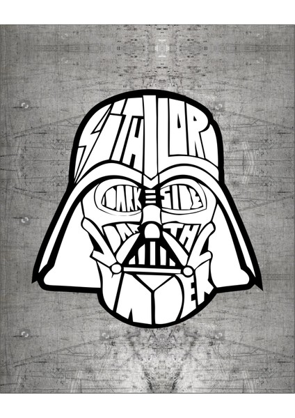 Star Wars Sticker Darth Ren Araba Etiketi 1 Adet