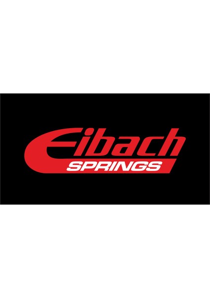 Eibach Logo Sticker Yay Etiket 2 Adet