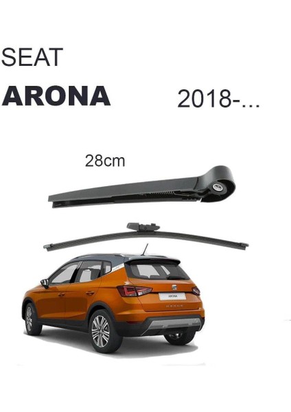 Seat Arona Arka Silecek Kolu ve Süpürgesi Takım 2018 Sonrası