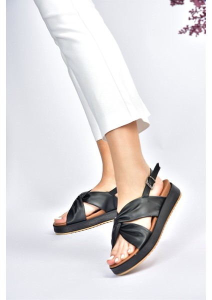 Siyah Günlük Kadın Sandalet M524022309 fiyatları