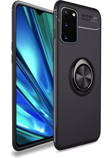 Samsung Galaxy S20 Yüzüklü Power Silikon Kılıf