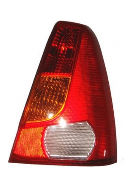 2004 - 2008 Dacıa Logan Stop Lambası Sağ Kırmızı - Sarı - Beyaz (Pleksan) (Oem NO:6001546795)