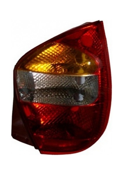 2002 - 2005 Fiat Palio Stop Lambası Sağ Sarı - Kırmızı - Beyaz 3 - 5 Kapı (Pleksan) (Oem NO:46845632)
