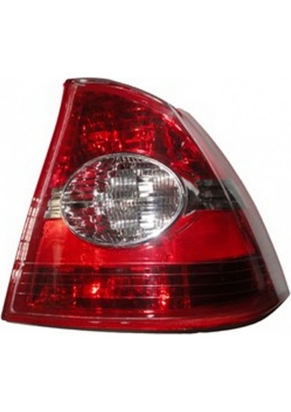 2005 - 2007 Ford Focus Sd Modifiye Stop Lambası Sağ Ortası Yuvarlak Beyaz - Nikelajlı Gıha Tipi (Famella) (Oem NO:5M5113A603GA)