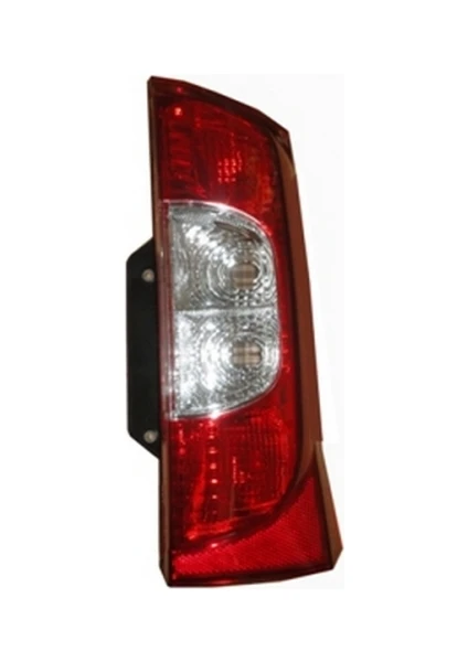 2008 - 2016 Fiat Fiorino Stop Lambası Sağ Kırmızı - Beyaz (Bagaj Kapağı Yana Açılan Tip) (Pleksan) (Oem NO:1353205080)