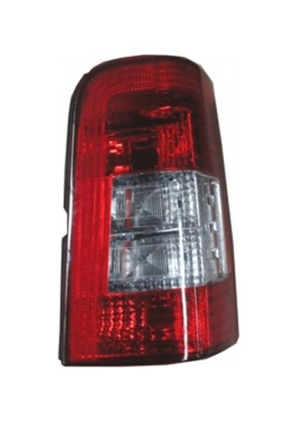 2003 - 2009 Peugeot Partner Stop Lambası Sağ Kırmızı - Beyaz (Bagaj Kapağı Yana Açılan Tip) (Pleksan) (Oem NO:6351Y8)