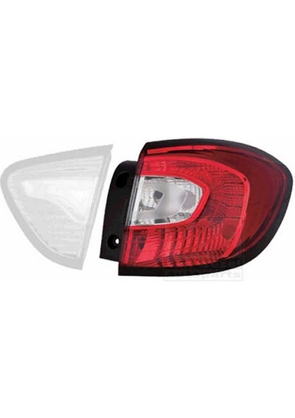 Renault Captur 2015 Stop Lambası Sağ Dıs (Oem NO:265509762R)