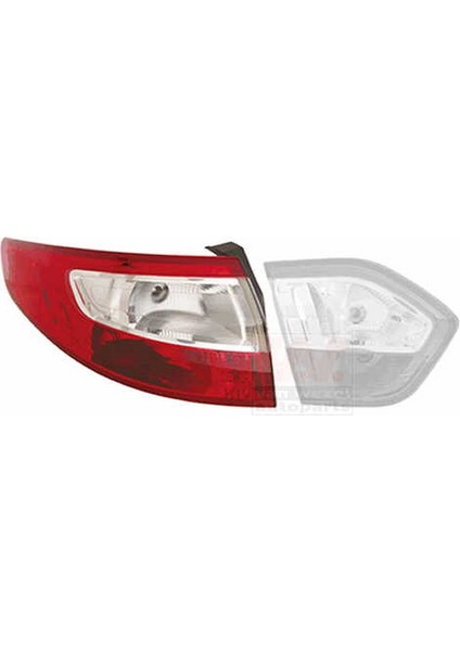 Renault Fluence 2009 2013 Stop Lambası Sol Dıs Duysuz (Oem NO:265552802R)