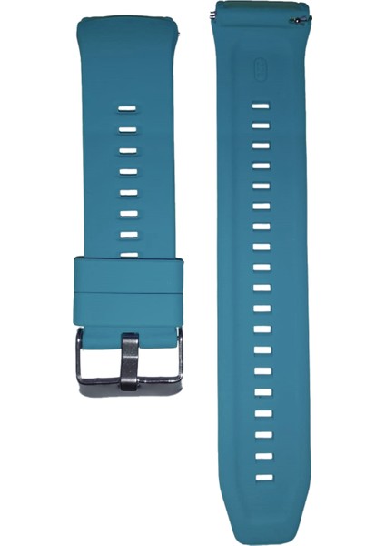 Huawei Watch Gt 2e Uyumlu Silikon Kordon Koyu Mavi