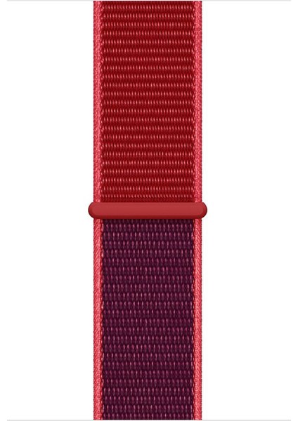 Samsung Galaxy Watch 3 45 Mm İçin Uyumlu Spor Dokuma Kordon Product Red