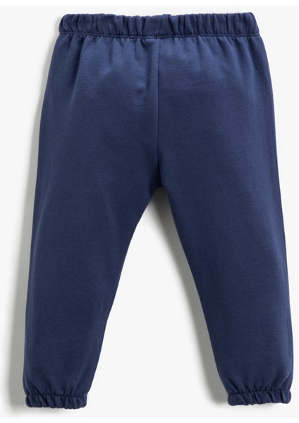 Baskılı Jogger Eşofman Altı Beli ve Paçaları Lastikli fiyatları