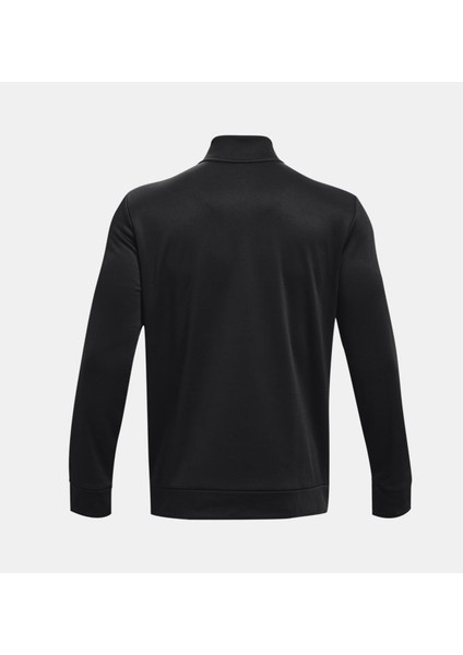 Fleece 1/4 Zip Erkek Siyah Günlük Sweatshirt.001 indirimleri
