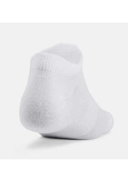 Unisex UA Essential No Show 3’lü Paket Çorap 1361459-100 fiyatları