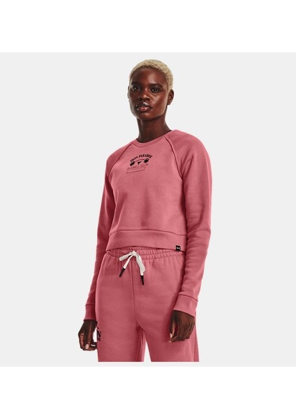 Kadın Project Rock Home Gym Fleece Bisiklet Yaka 1373600-600