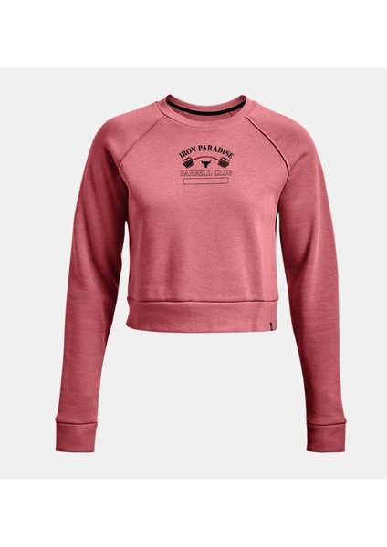 Kadın Project Rock Home Gym Fleece Bisiklet Yaka 1373600-600 fırsatları