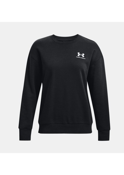 Kadın UA Essential Fleece Bisiklet Yaka 1373032-001 fırsatları