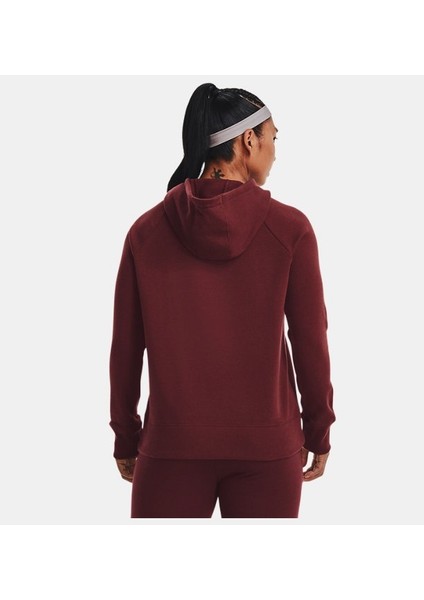 Kadın UA Rival Fleece Logo Kapüşonlu Üst 1356318-690 fiyatları