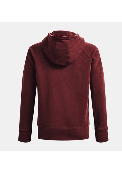 Kadın UA Rival Fleece Logo Kapüşonlu Üst 1356318-690 indirimleri