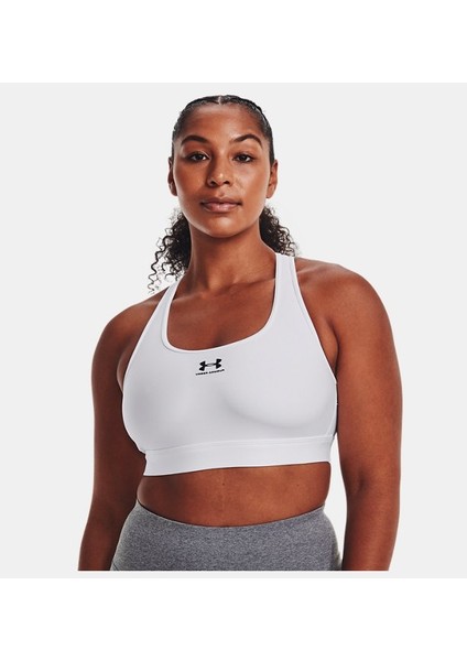 Kadın HeatGear® Armour Mid Padless Spor Sütyeni 1373865-100