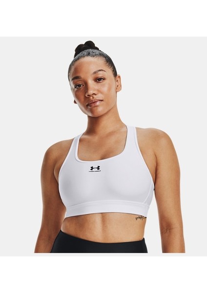 Kadın HeatGear® Armour Mid Padless Spor Sütyeni 1373865-100 fiyatları