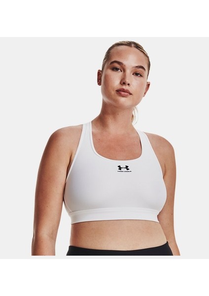 Kadın HeatGear® Armour Mid Padless Spor Sütyeni 1373865-100 modelleri