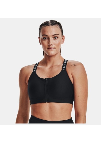 Kadın UA Infinity High Zip Spor Sütyeni 1373860-001