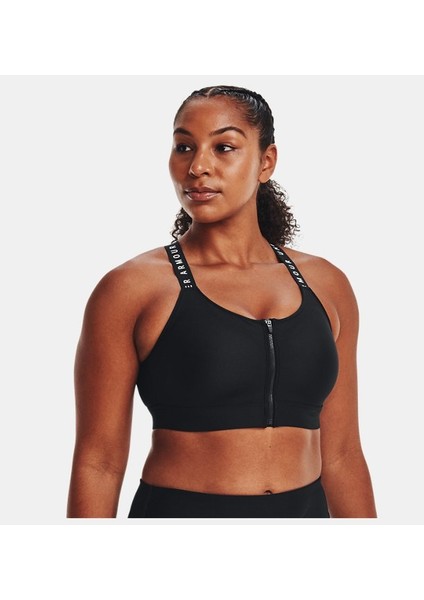 Kadın UA Infinity High Zip Spor Sütyeni 1373860-001
