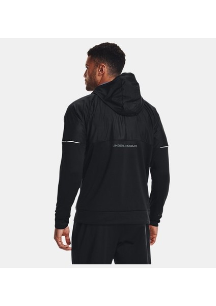 Erkek Armour Fleece® Storm Tam Boy Fermuarlı Kapüşonlu Üst 1373781-001