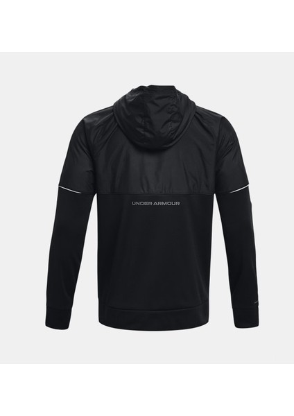 Erkek Armour Fleece® Storm Tam Boy Fermuarlı Kapüşonlu Üst 1373781-001