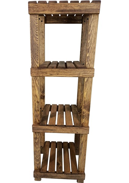 Ahşap Banyo Düzenleyici 4 Raflı I Organizer Havluluk modelleri