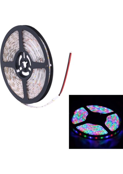 Şerit LED 12V Tek Çip Iç Mekan Rgb 5mt