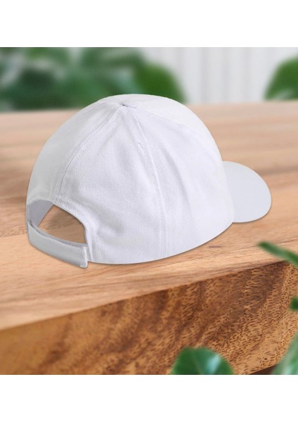 Kids Kişiye Özel Prenses Tasarımlı Cotton Çocuk Şapkası-Beyaz-3 fiyatları
