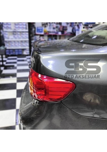 Toyota Corolla 2007 - 2011 Bagaj Üstü Slim Spoiler Parlak Siyah fiyatları
