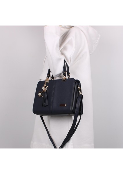 M903 Lacivert Suni Deri Bayan Çapraz El ve Omuz Çantası fiyatları
