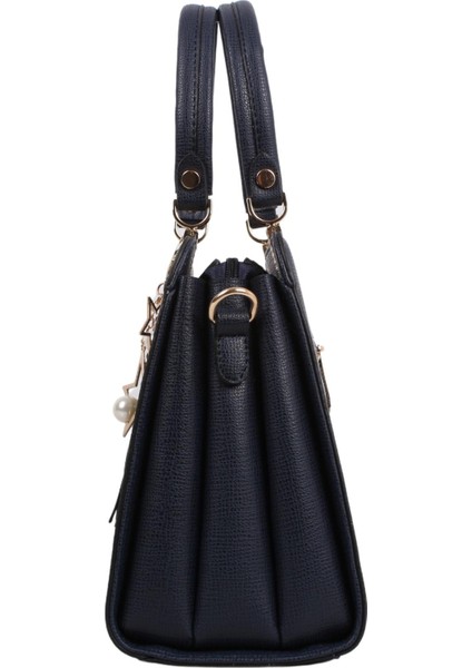 M903 Lacivert Suni Deri Bayan Çapraz El ve Omuz Çantası indirimleri