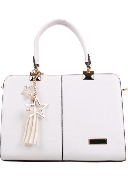 M903 Beyaz Suni Deri Bayan Çapraz El ve Omuz Çantası fırsatları