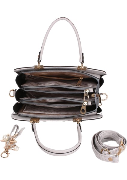 M903 Beyaz Suni Deri Bayan Çapraz El ve Omuz Çantası indirimleri