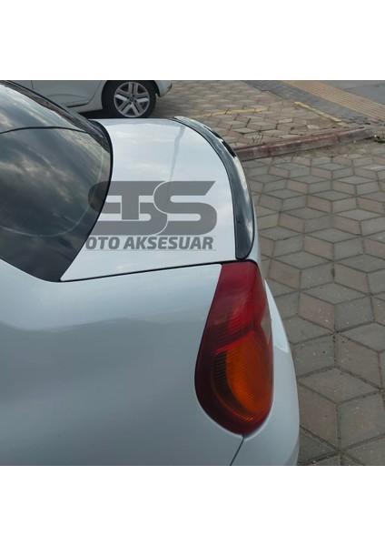 Renault Clio 2 Bagaj Üstü Slim Spoiler Parlak Siyah Piano Black 2001-2008 indirimleri