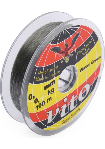 050 mm 100 M Makara Misina Water Green