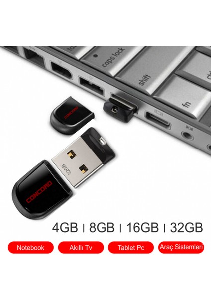 4 GB Mini Lite USB Flash Bellek Concord fiyatları