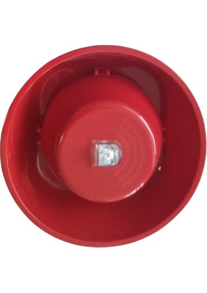 ML-2430/M Maxlogic Konvansiyonel Flaşörlü Elektronik Siren, Kırmızı, 24V Dc, Marin