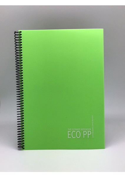 Eco Sp. Pp. Kap. Defter A4 80 Yp. Kareli (2030)