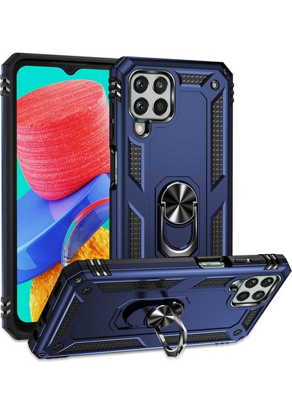 Samsung Galaxy M33 Kılıf Yüzüklü Zırh Tank Vega