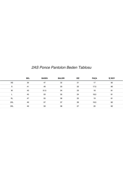 2ASPONCE001 - Ponce Erkek Pantolon