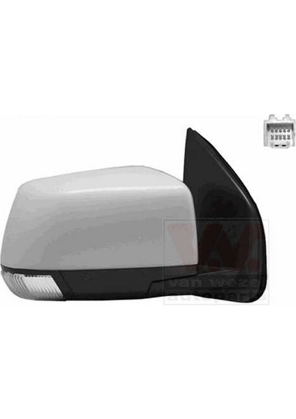 D Max Elektrikli Katlanır Ayna 2012 Sonrası Krom Kapak Sinyalli Sağ Oem NO:8980653444